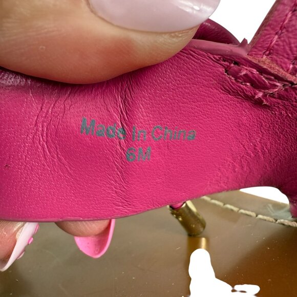Kate Spade Carolina Leather Thong T Strap Bow Sandals Women's Size 6.0 M - Picture 8 of 10
